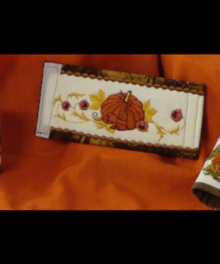 Fall Napkin Rings Online Sewing Embroidery Class