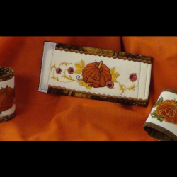 Fall Napkin Rings Online Sewing Embroidery Class