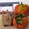 Designer Fabric Pumpkins Online Sewing Embroidery Class