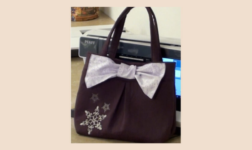 Perfect Purse Online Sewing Embroidery Class