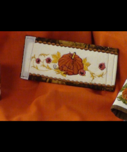 Fall Napkin Rings Online Sewing Embroidery Class