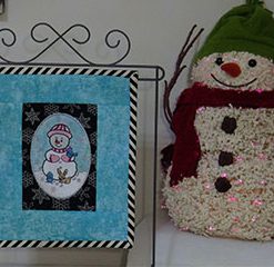 Snow Happy Online Sewing Embroidery Class