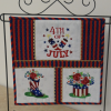 4th of July Mini Wall Hanging Online Sewing Embroidery Class