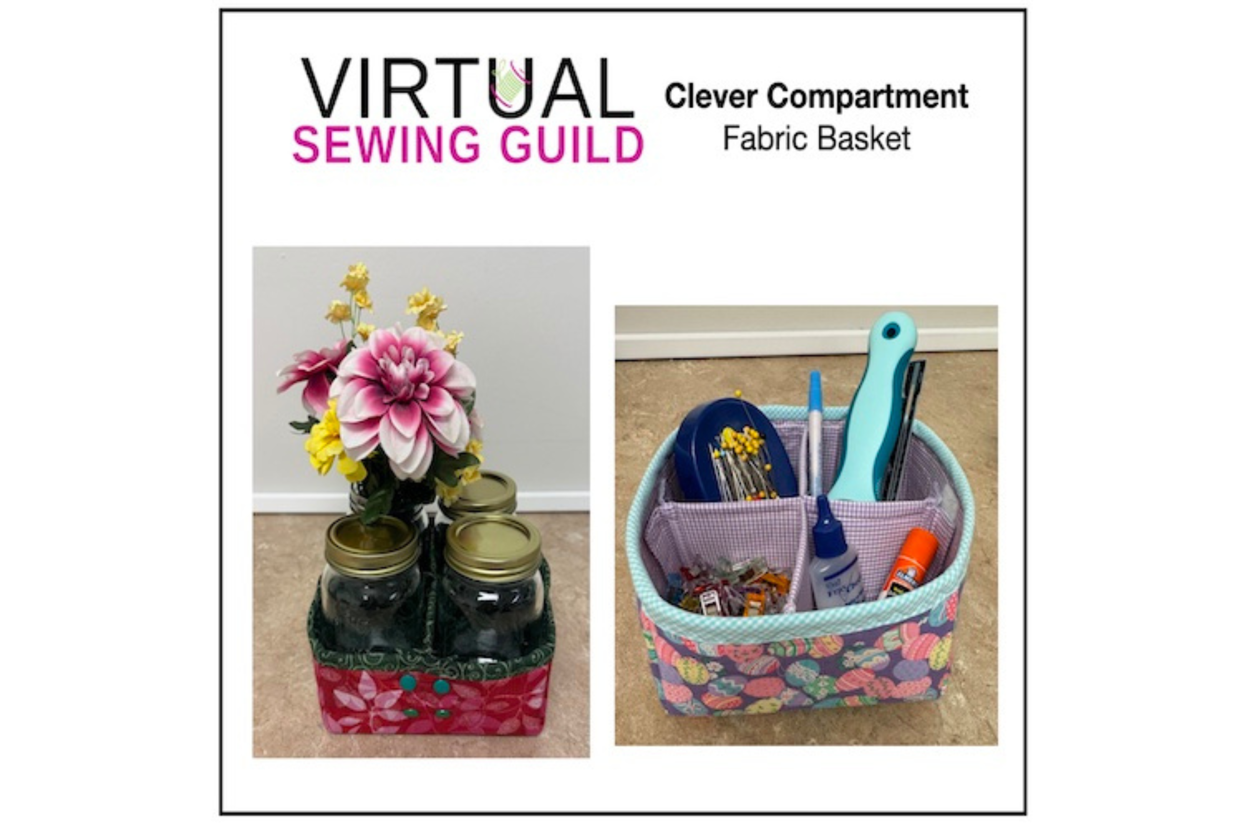 Clever Compartment Fabric Basket